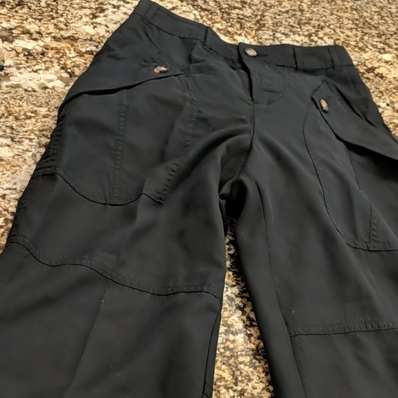 Express Super High Rise Pants Black Women's Size 0 Lyocell - Picture 6 of 15